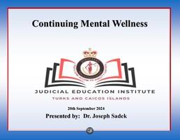 Continuing Mental Wellness
