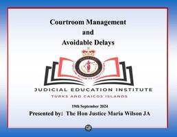 Courtroom Management and Avoidable Delays