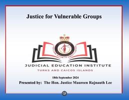Justice for Vulnerable Groups